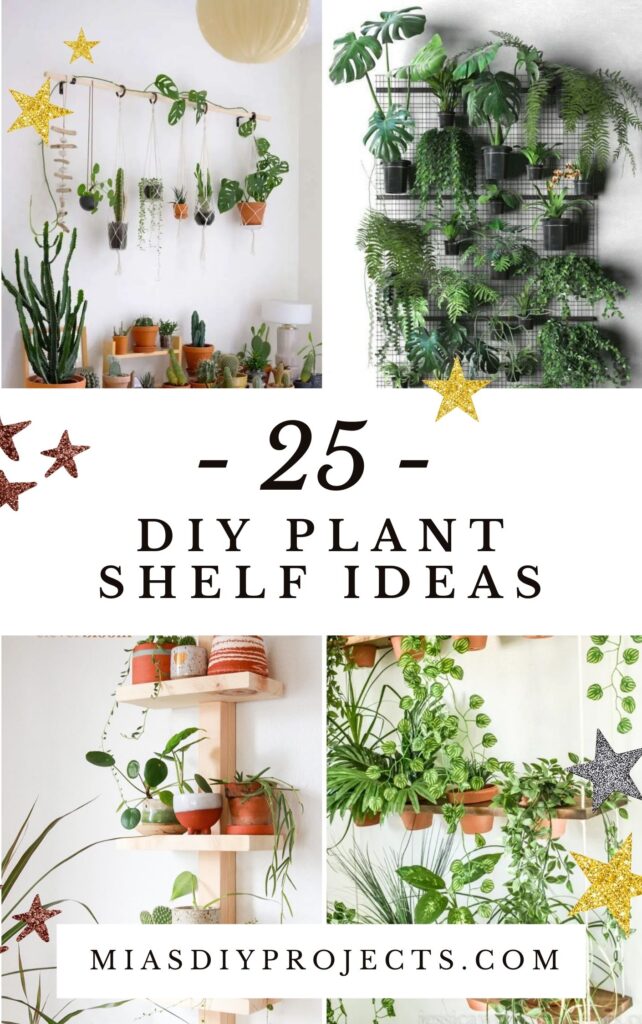 25 diy plant shelf ideas